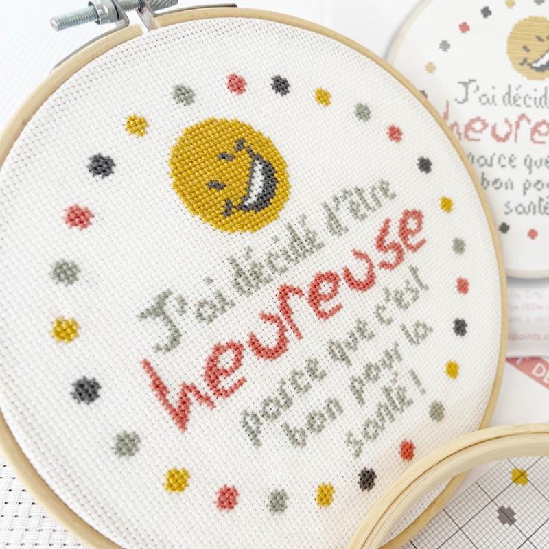 Mots doux au point de croix Anne Sohier Fournel 洋書 クロス