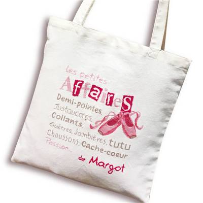 Sac Danseuse - Fiche Point de Croix SAC05 - Lilipoints