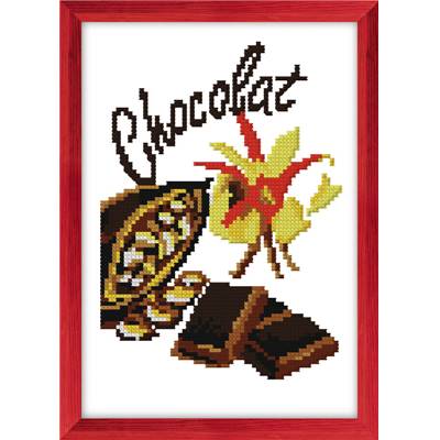 Chocolat - Kit point de croix - Luc Créations