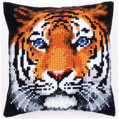 Tigre - kit Coussin gros trous - Vervaco