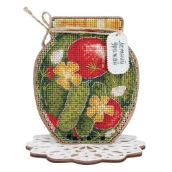 Kit Point De Croix MP Studia « Seulement Les Filles Dans Le Jazz » - 32x25 Cm, Parfait Pour Débutant !