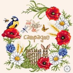 Air de Campagne - Fiche Point de Croix - Annick Abrial