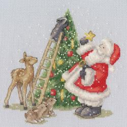 L'Étoile du Pôle Nord - Kit Point de Croix Noël - Bothy Threads