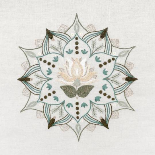 Mandala - Fleur de Lotus - Kit Un chat dans l'aiguille