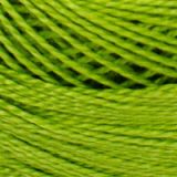 Bobine Fil Coton perlé DMC n°8 - 907 Vert granny smith