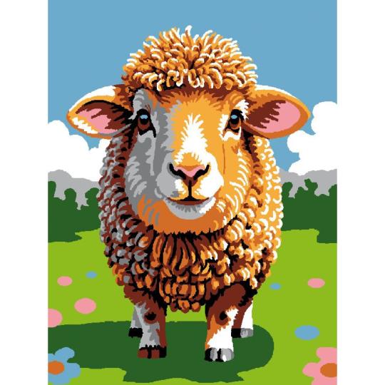 Mouton - Kit Canevas pour enfant - Luc Créations