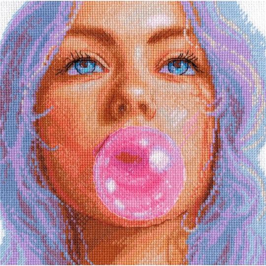 Bubblegum Dreams - Kit point de croix - Aine