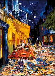 Canevas pénélope Terrasse de café Van Gogh - SEG de Paris