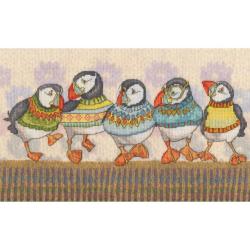 A Fair Isle Flock – Kit point de croix Bothy Threads