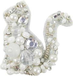 Kit broderie perles - Broche Chat - Momentos Mágicos (Charivna Mit)