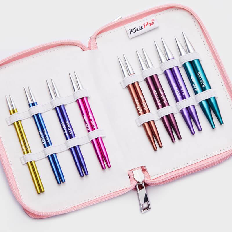 Pointes D'aiguilles Interchangeables KnitPro - 13 Cm, Acier Inoxydable | Compatibles Tous Câbles KnitPro