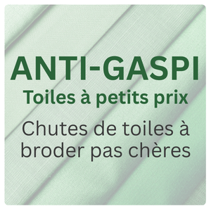 toiles � broder a petit prix