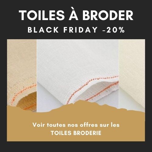 Black Friday - Toiles Broderie