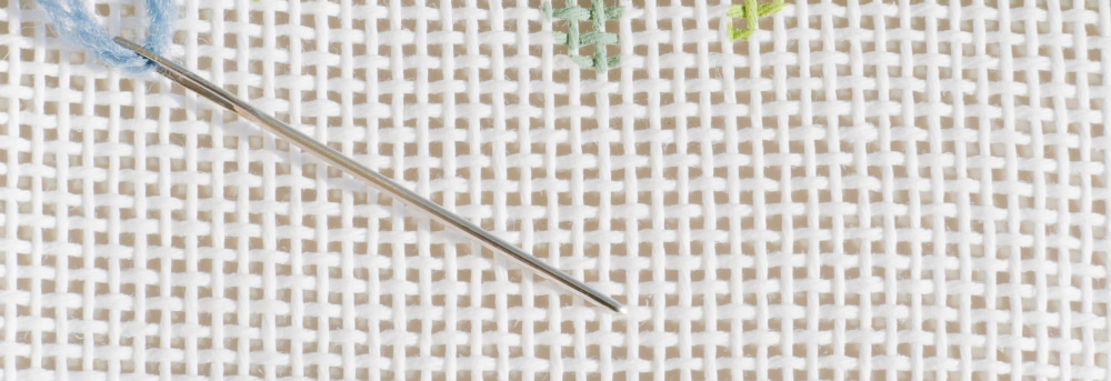 Aiguilles � bout rond pour broderie point de croix