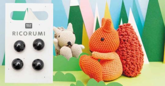 yeux de sécurité pour amigurumis