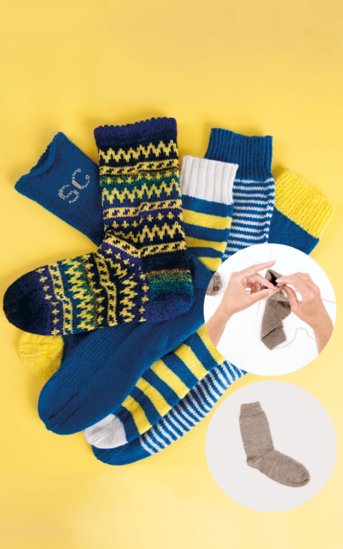 chaussettes  - Tutoriel tricot gratuit