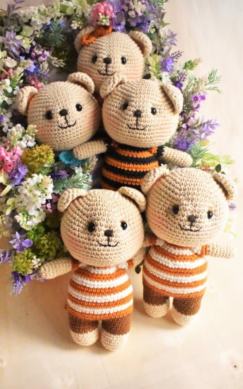ourson - Tutoriel crochet gratuit