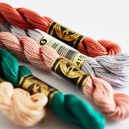 fils DMC Coton Perl