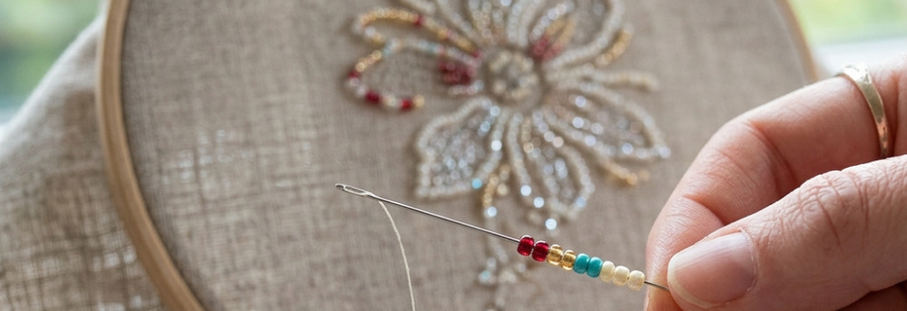 Aiguilles pour broderie en perles