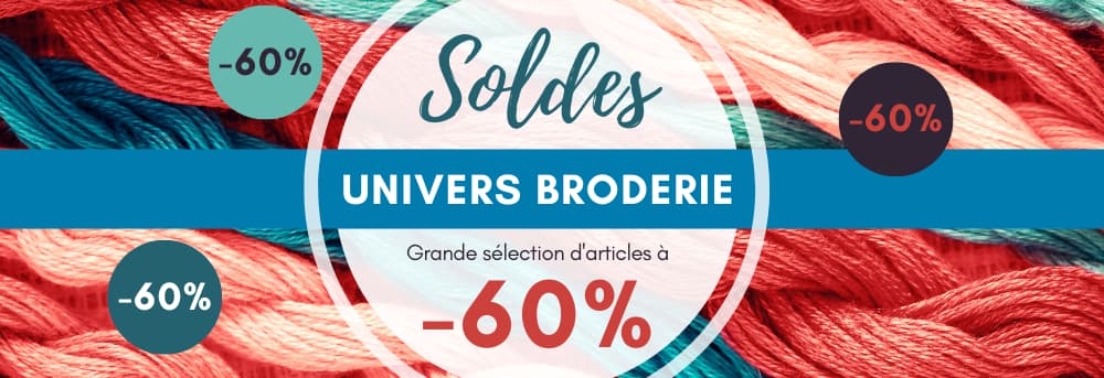 Soldes broderie et point de croix