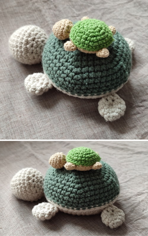 Tortue - Tutoriel crochet gratuit