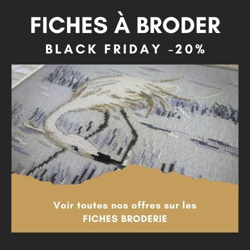 Black Friday - Fiches Broderie