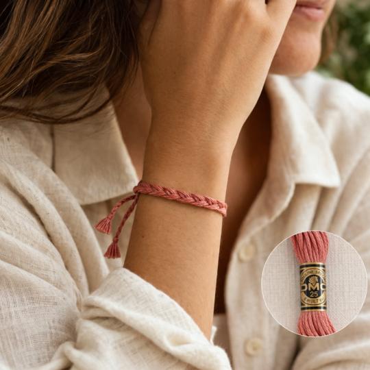 bracelets � personnaliser avec fils � broder