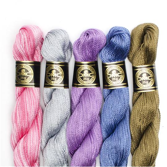 Fils DMC Coton Perl� n�12 pour broderie et crochet