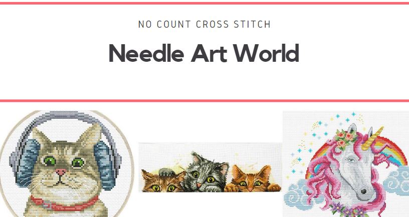 Kits imprimés Needle Art World