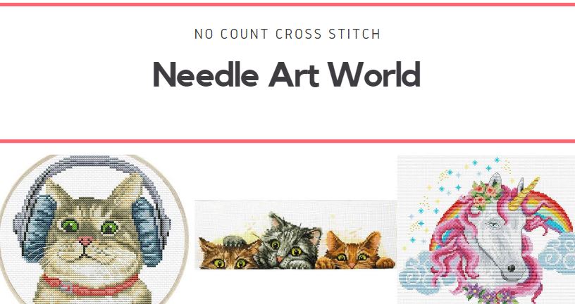 Kits imprims Needle Art World