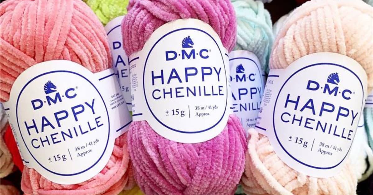 Fils crochet HAPPY CHENILLE