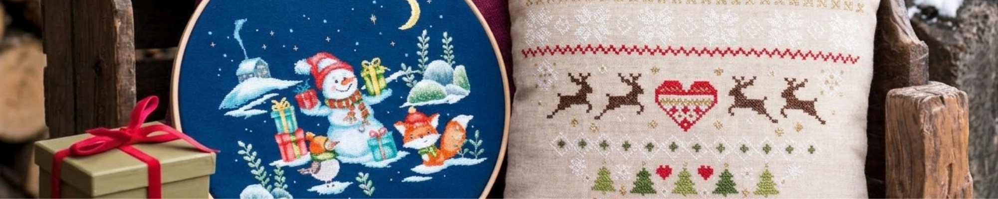 decoration de noel a broder univers broderie