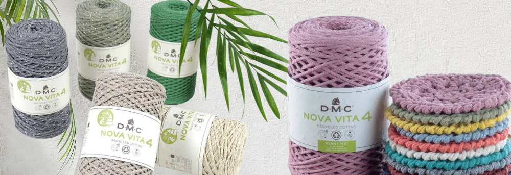 Fils Nova Vita pour tricot et crochet